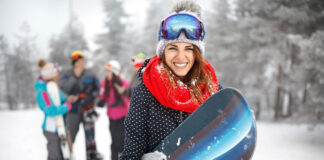 Snowboardowe kurtki damskie